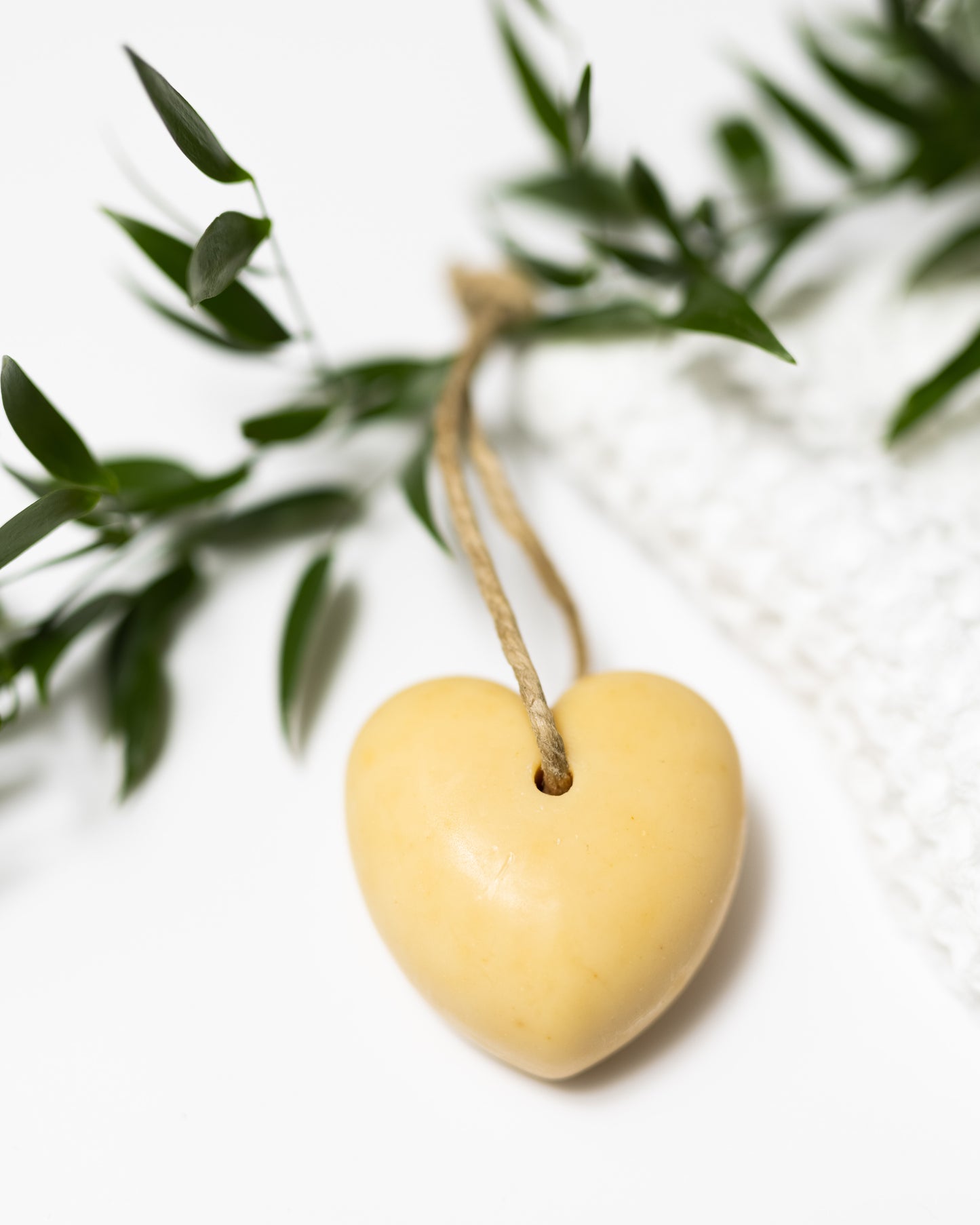 Lemon Heart - Soap on a Rope