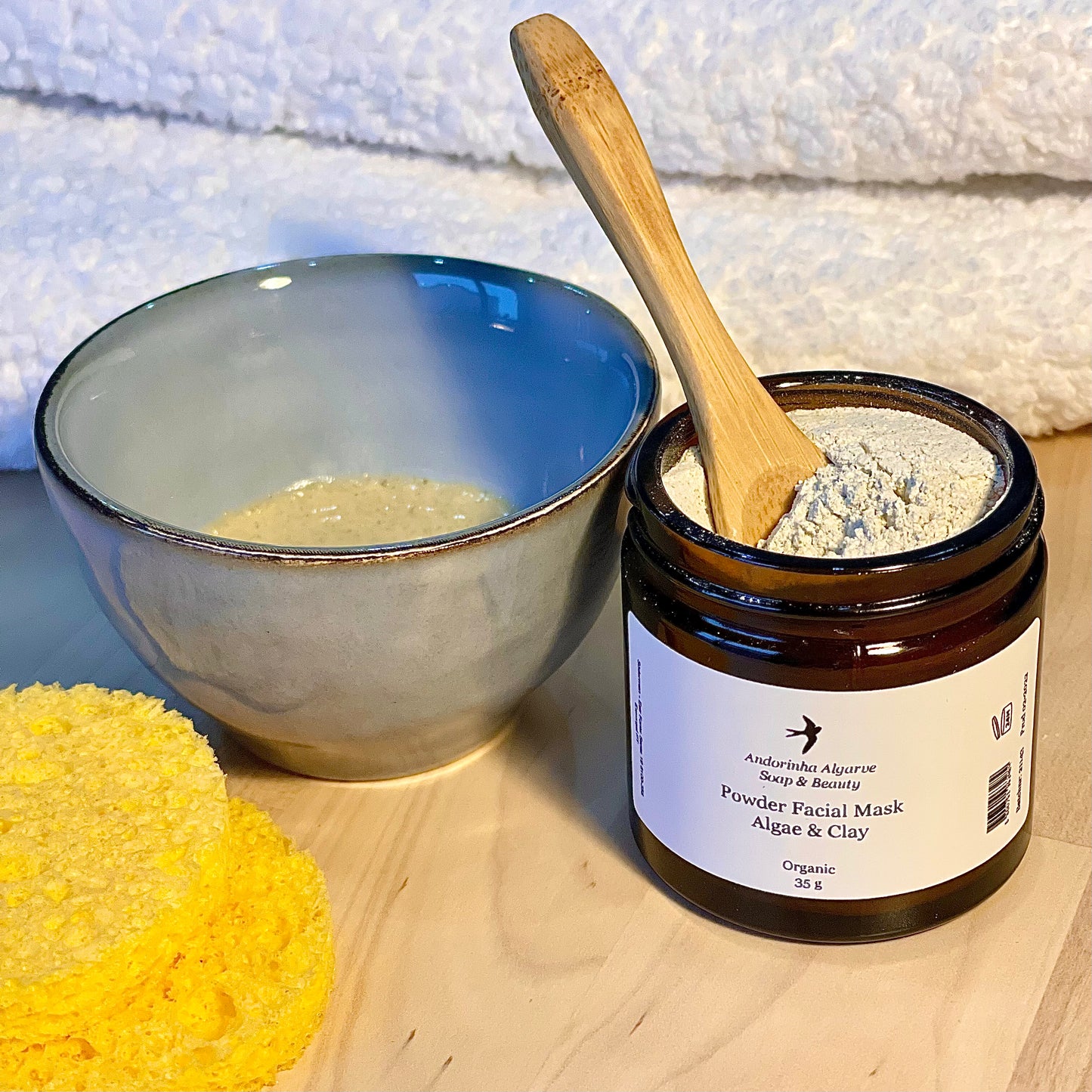 POWDER FACIAL MASK - ALGAE & CLAY