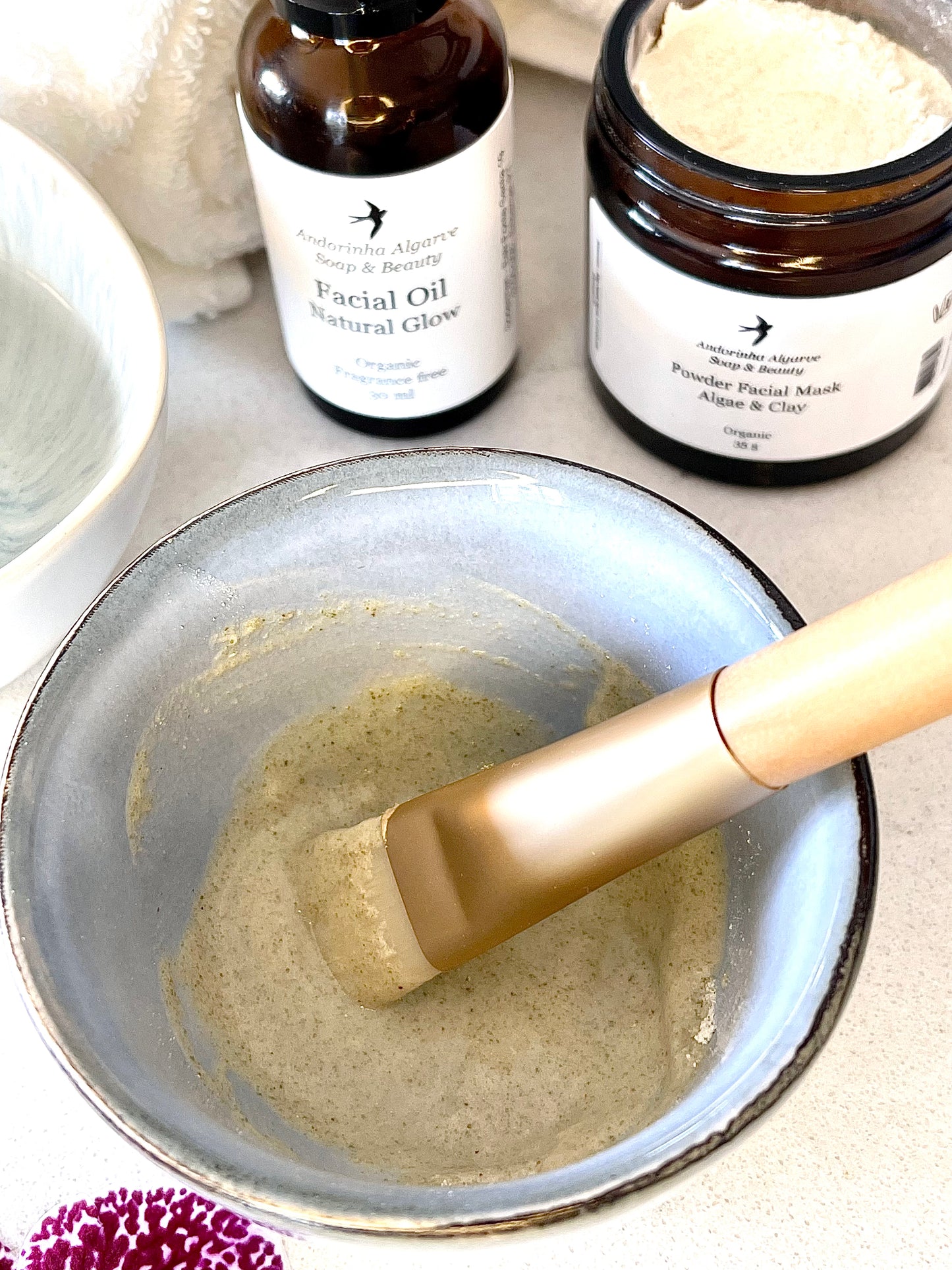 POWDER FACIAL MASK - ALGAE & CLAY